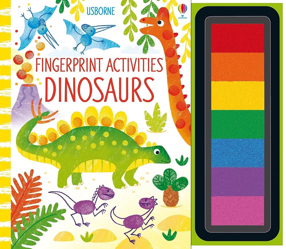Fingerprint Activities Dinosaurs cover image