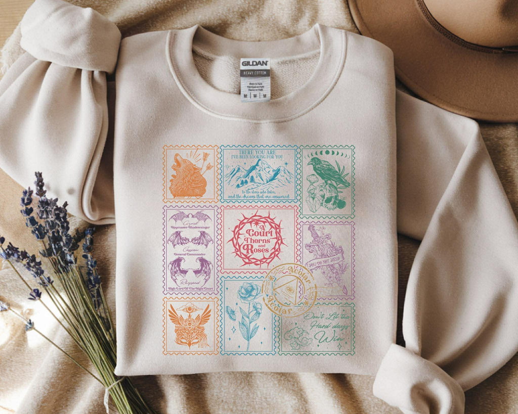 ACOTAR Stamps Collage Crew