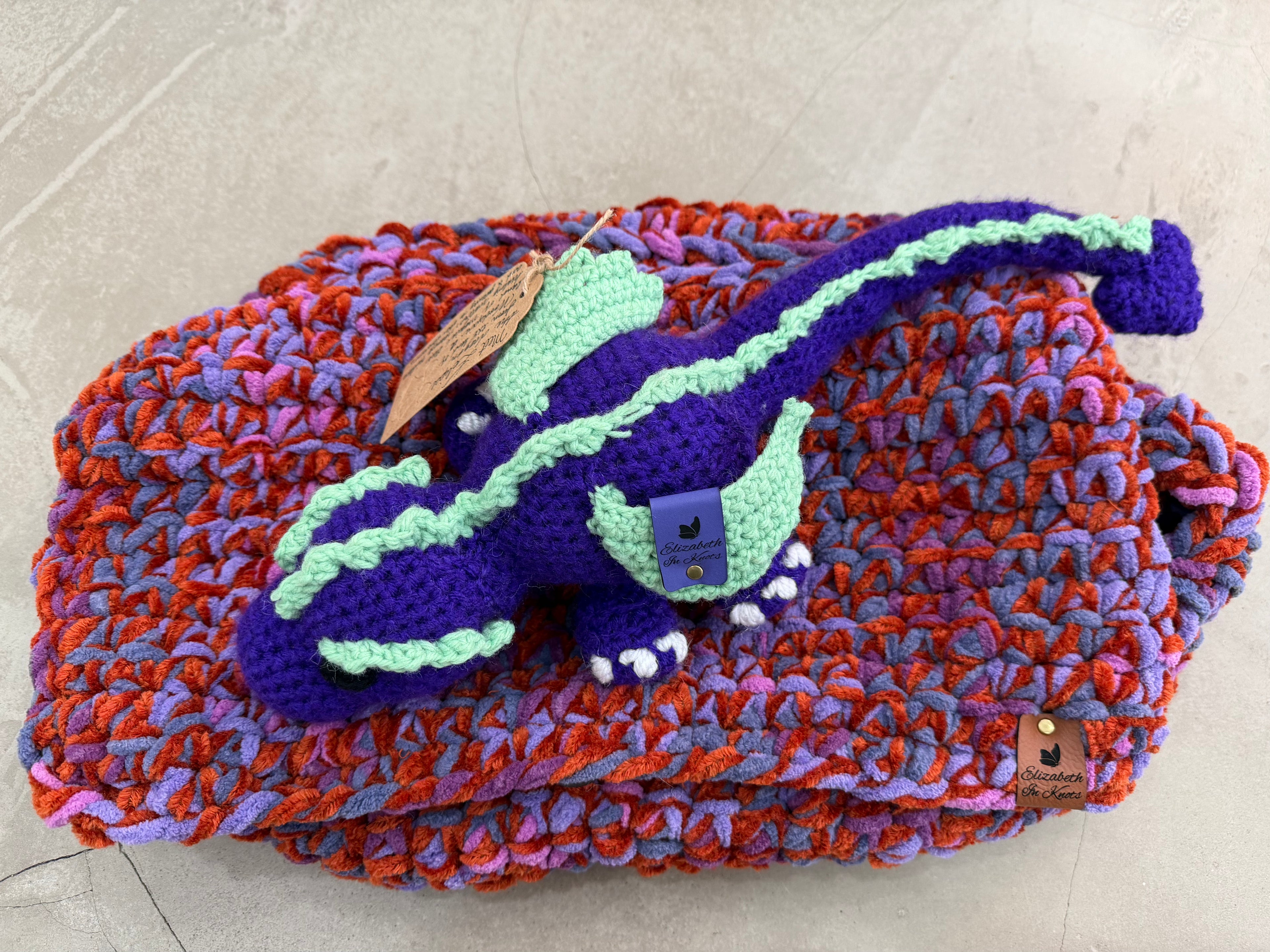 Fantasy Mystery Basket - Handmade my Elizabeth in Knots