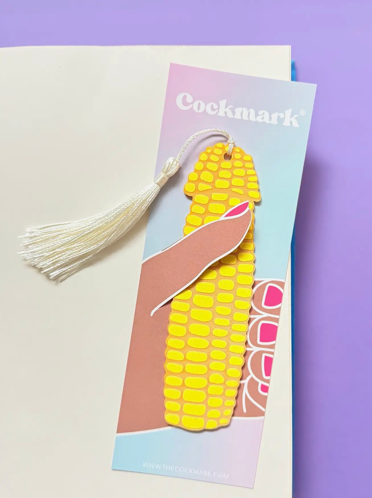Cock on the Cob Cockmark Bookmark