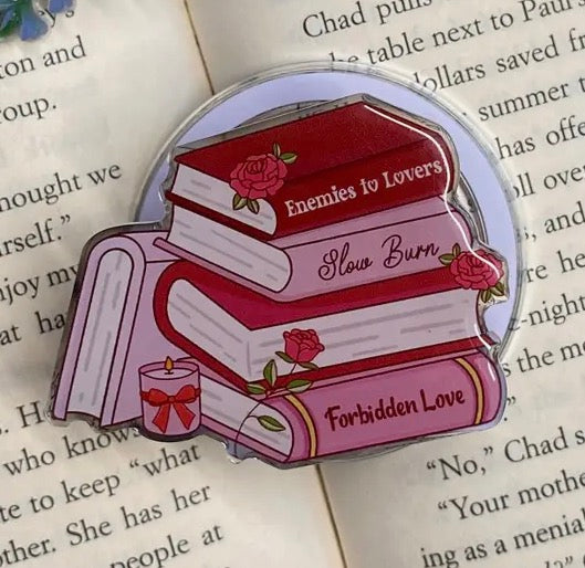 Romance Lovers MagSafe Magnetic Phone/Kindle Tablet Grip