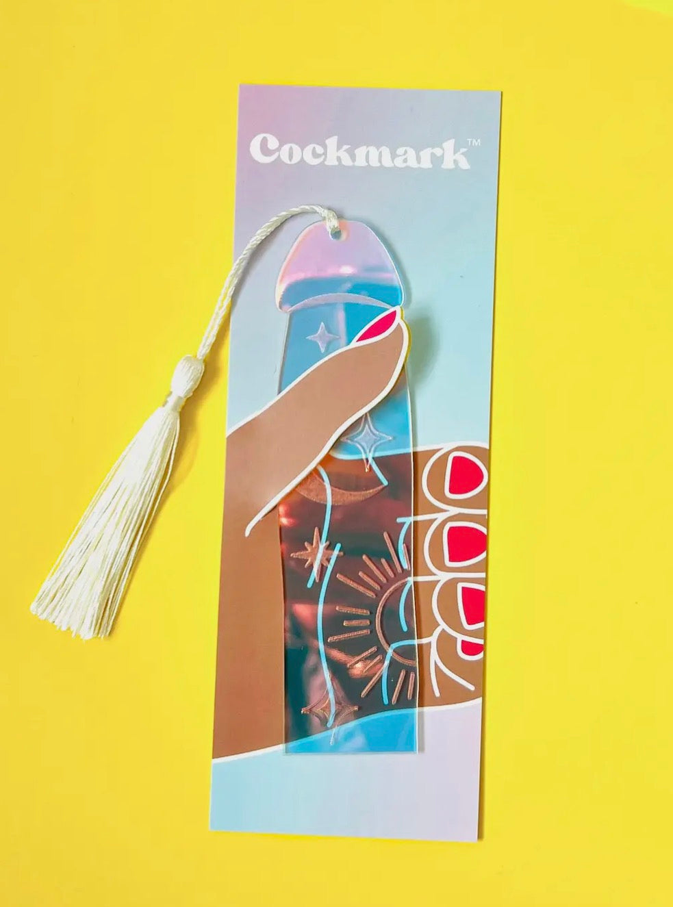 Cosmic Cockmark Bookmark