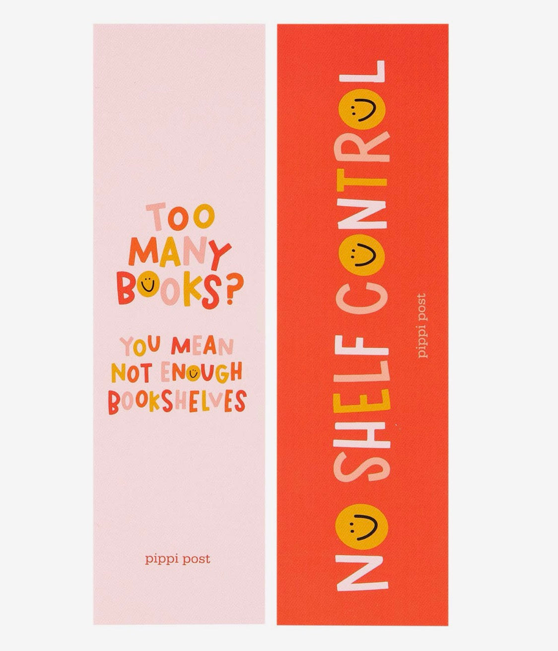 Too Many Books Bookmark Set