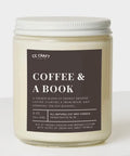 Coffee & Book Candle