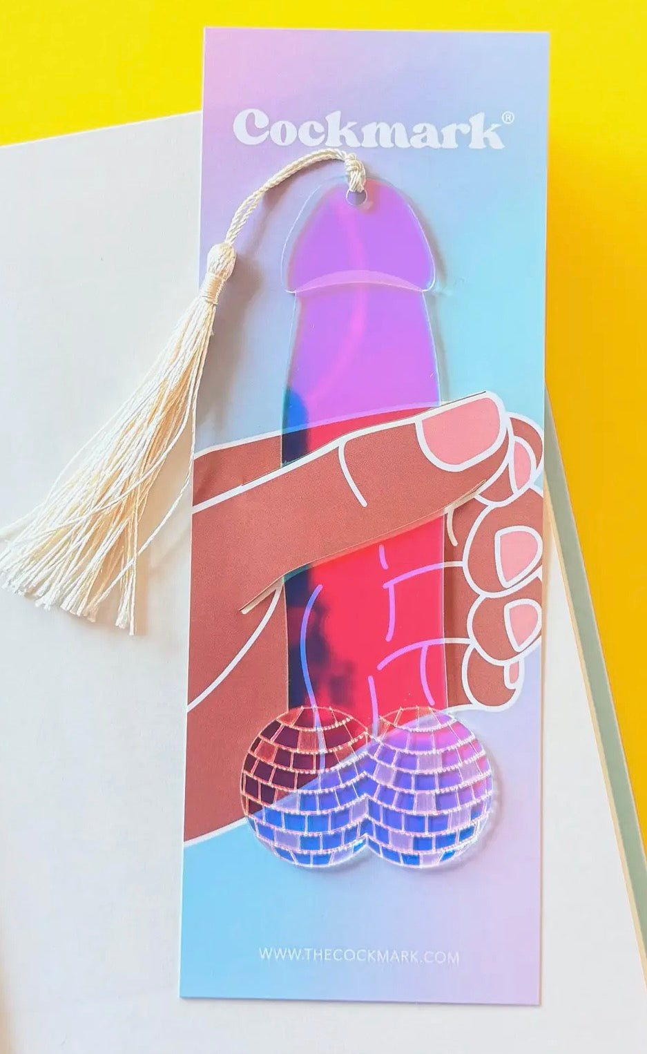 Discoballz Cockmark Bookmark