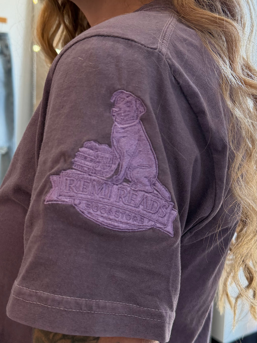 One Last Chapter Embroidered Tee