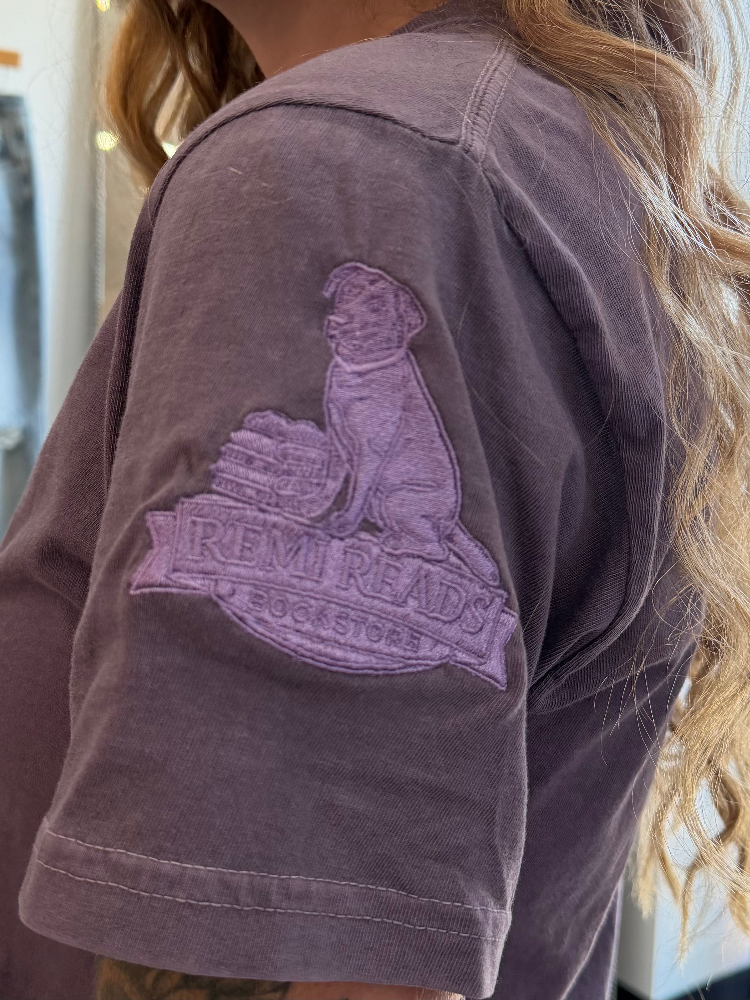 One Last Chapter Embroidered Tee