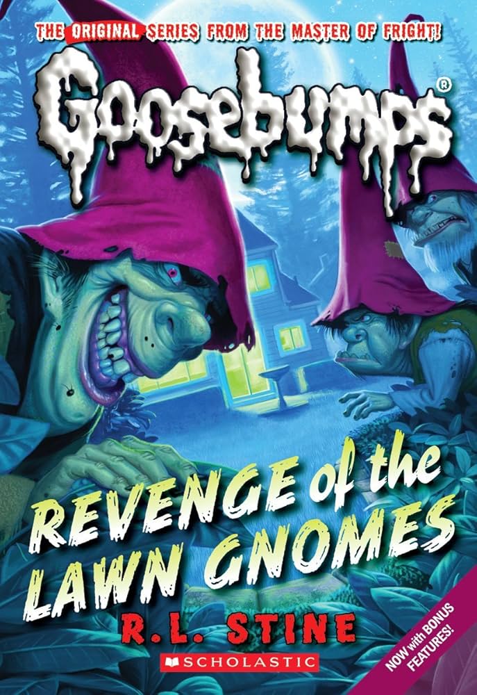 revenge of the lawn gnomes - goosebumps