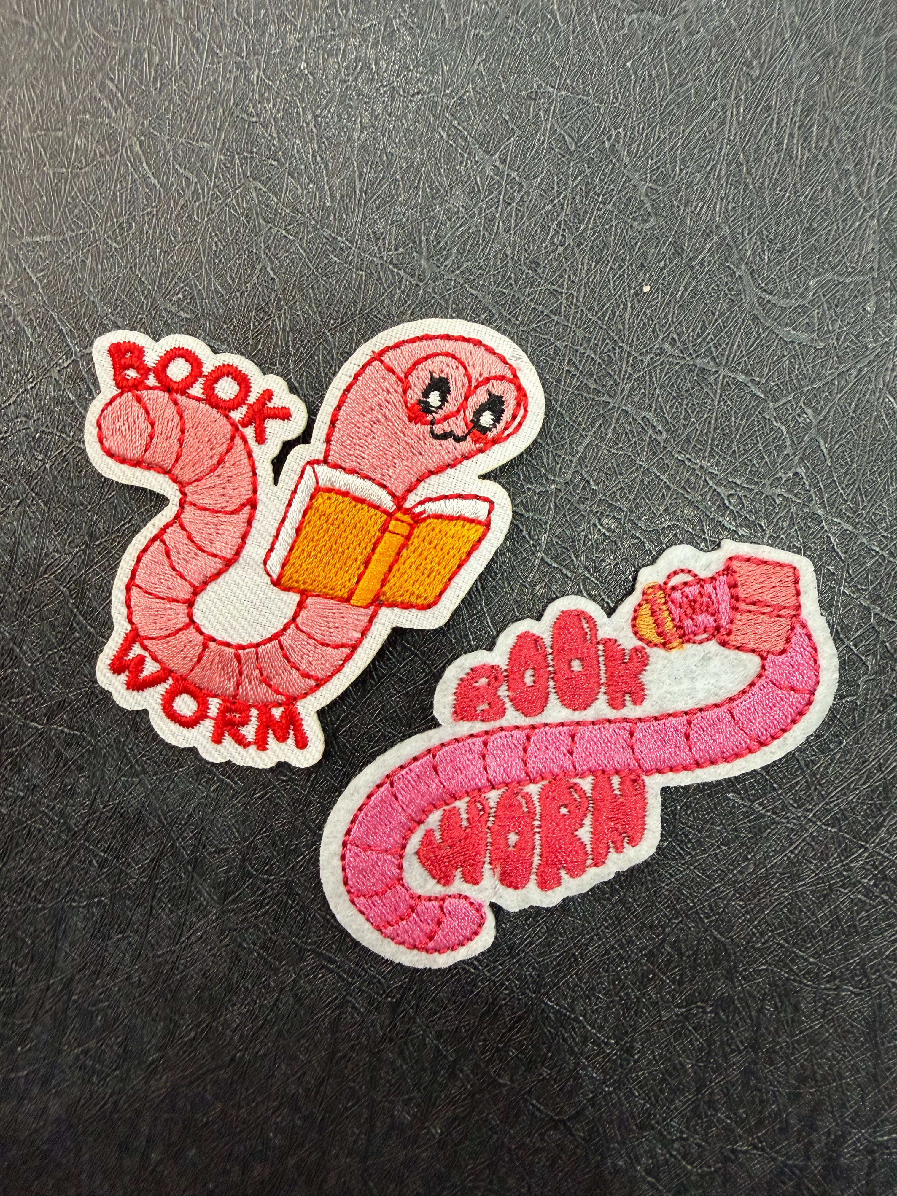 Bookworm on Books Patch
