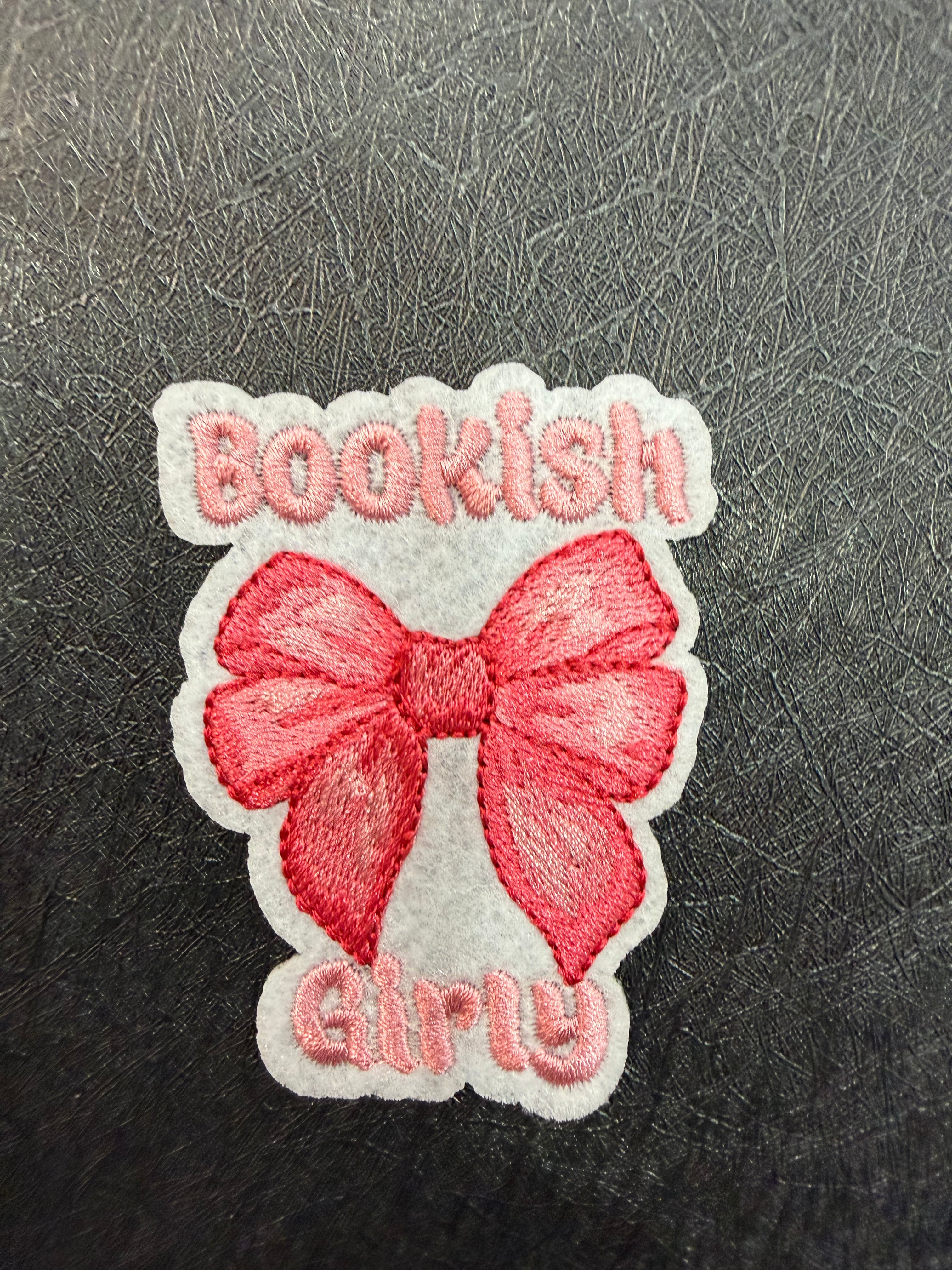 Bookish Girly w/ Bow Patch