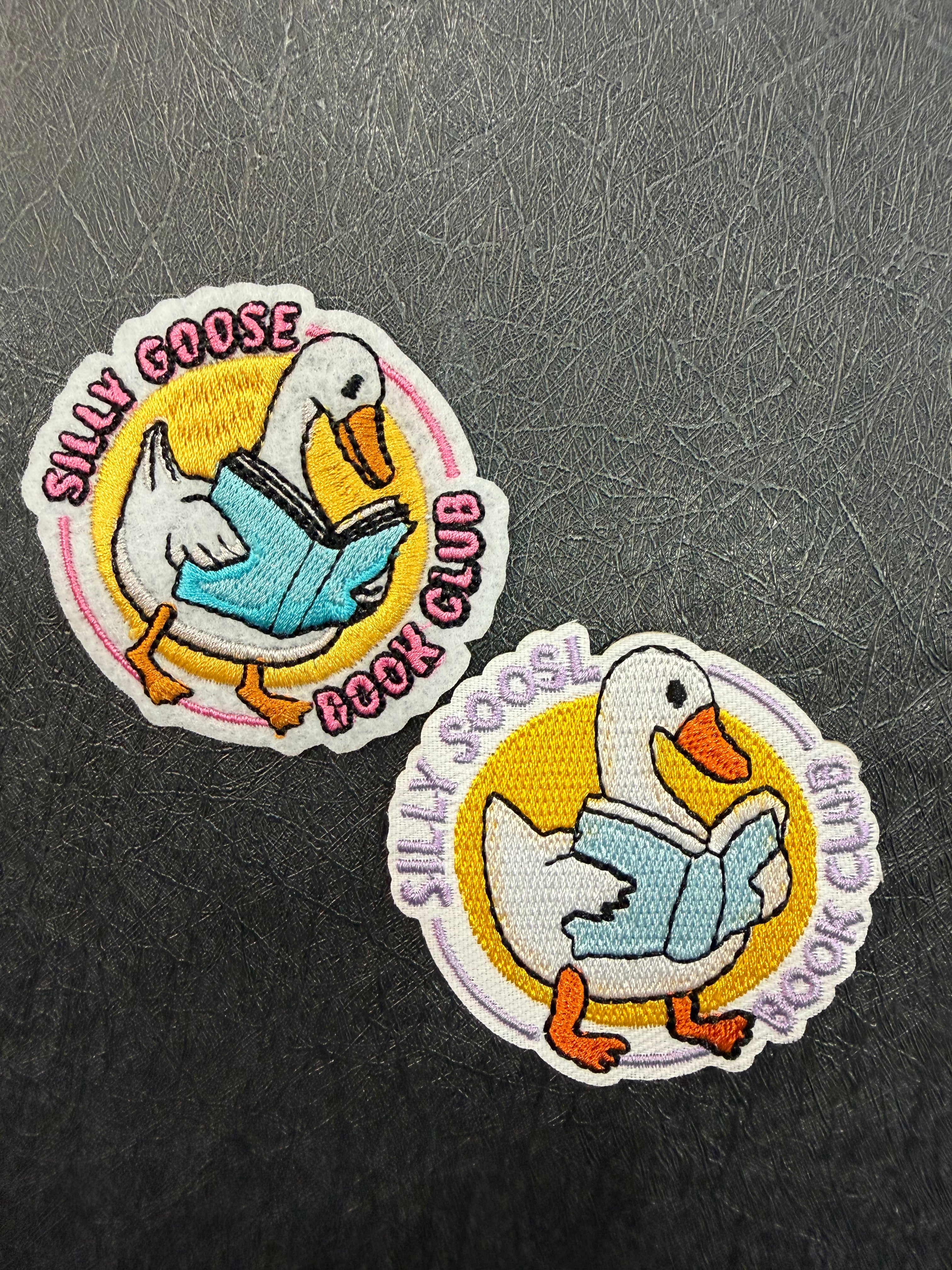 Silly Goose Book Club Patch