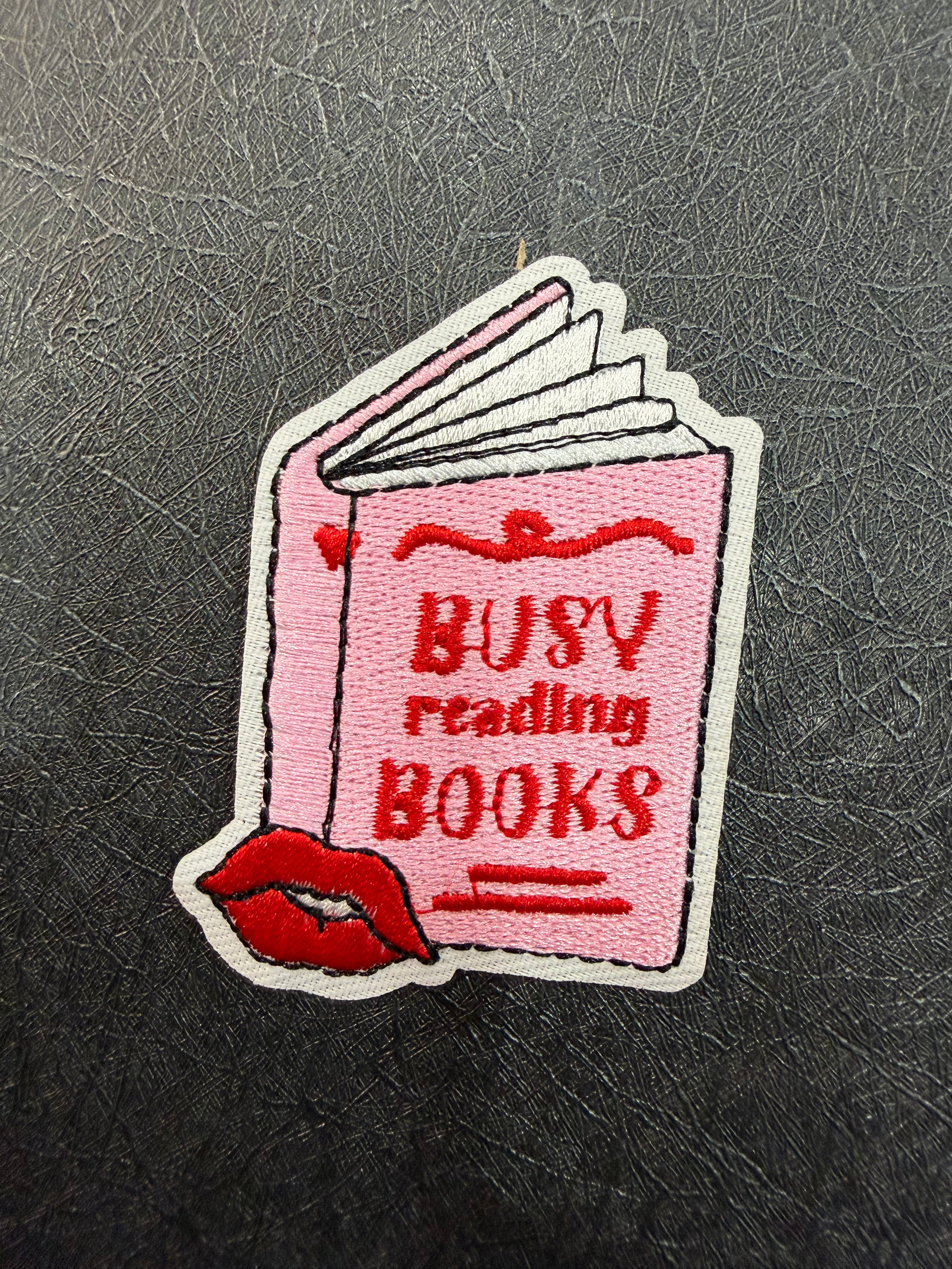 Busy Buying Books Patch