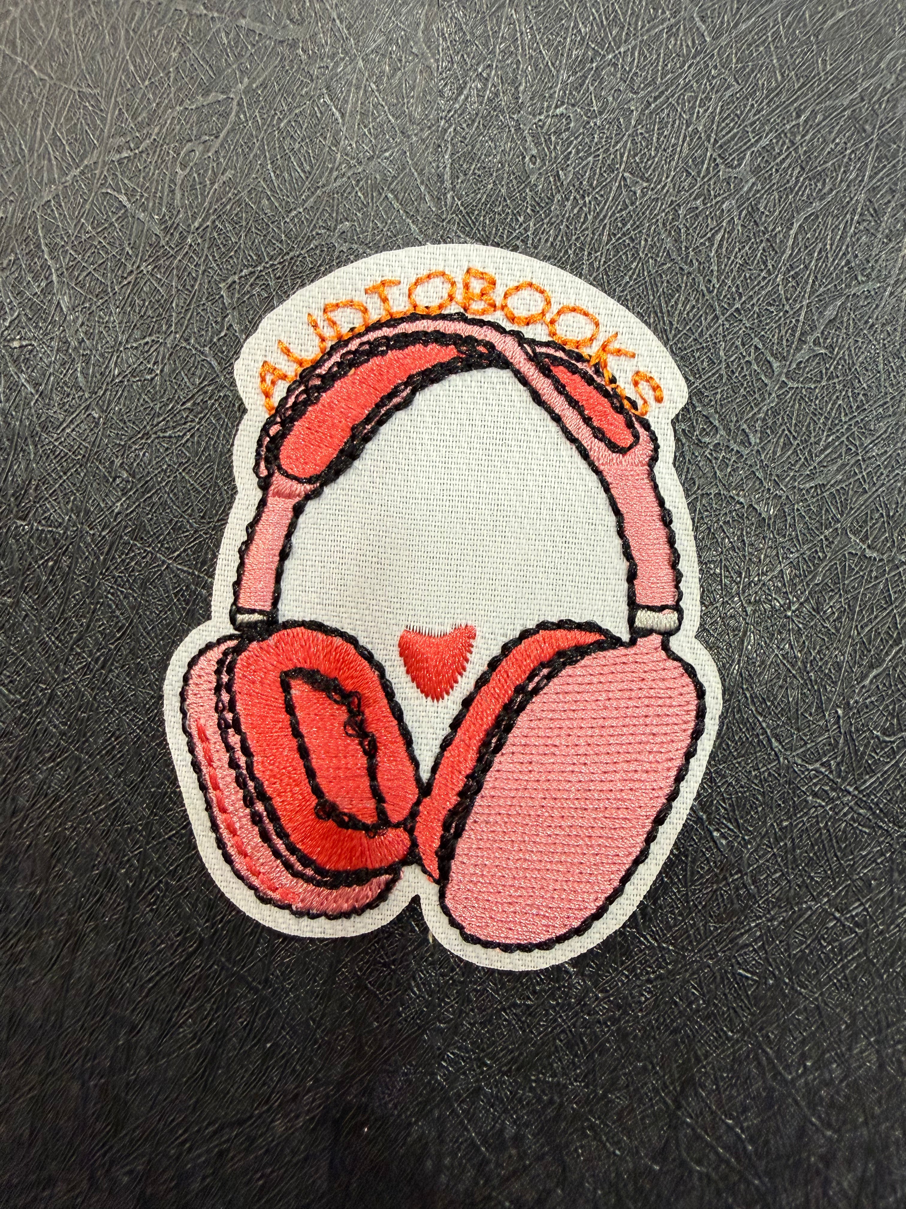 Audiobook headphone patch