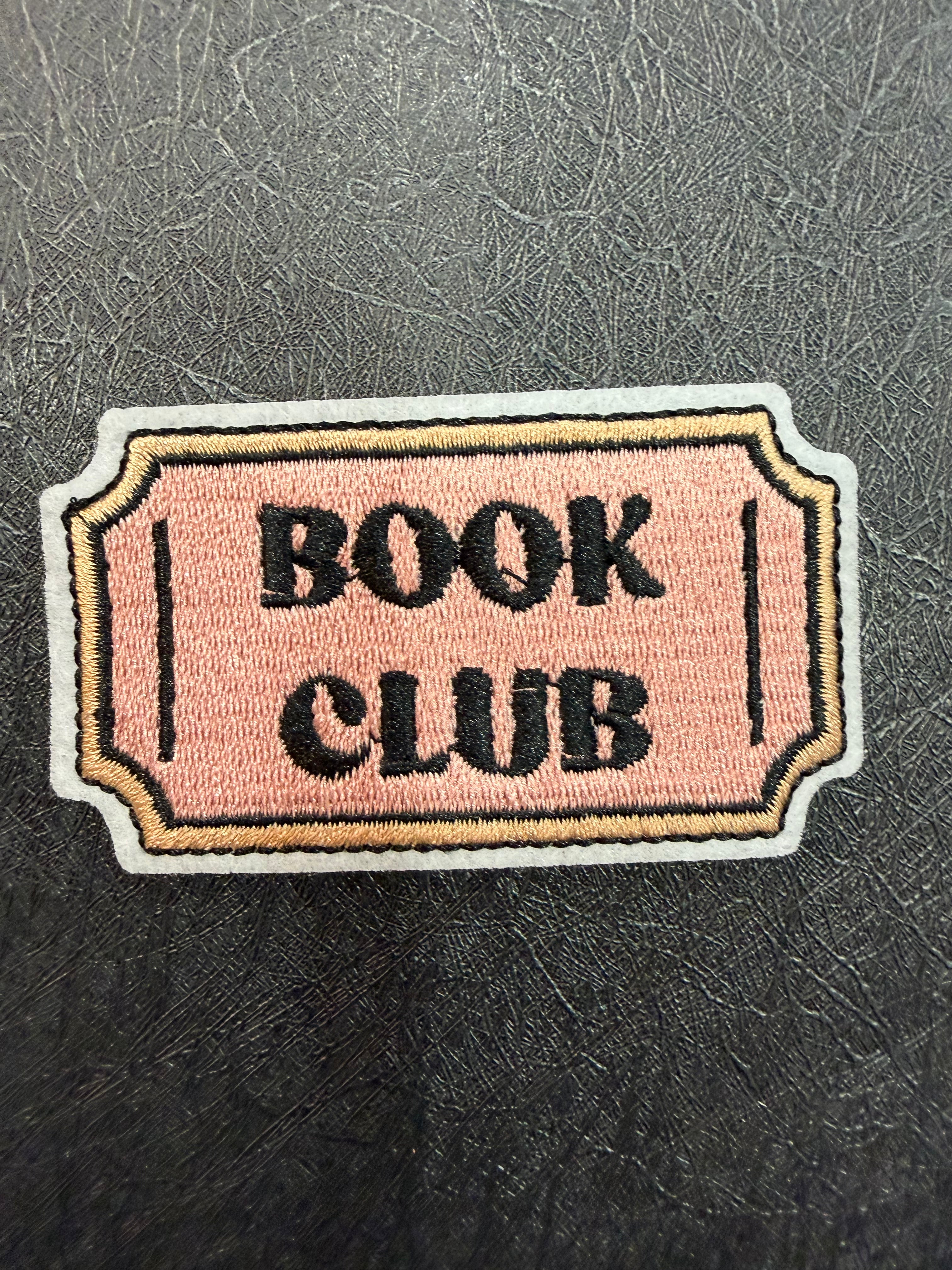 Book Club Ticket Patch