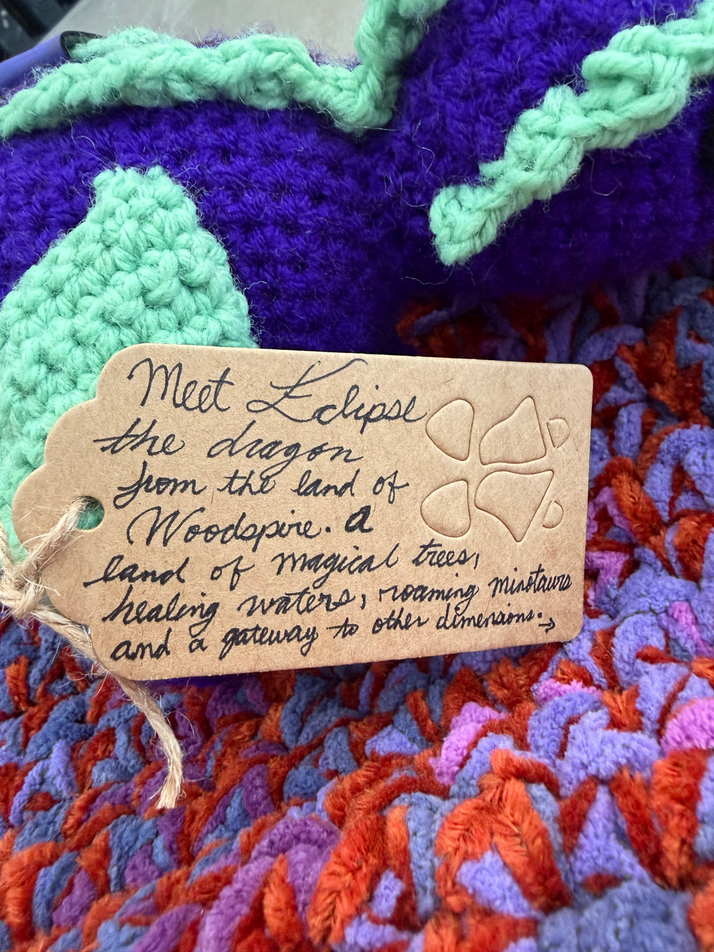 Fantasy Mystery Basket - Handmade my Elizabeth in Knots