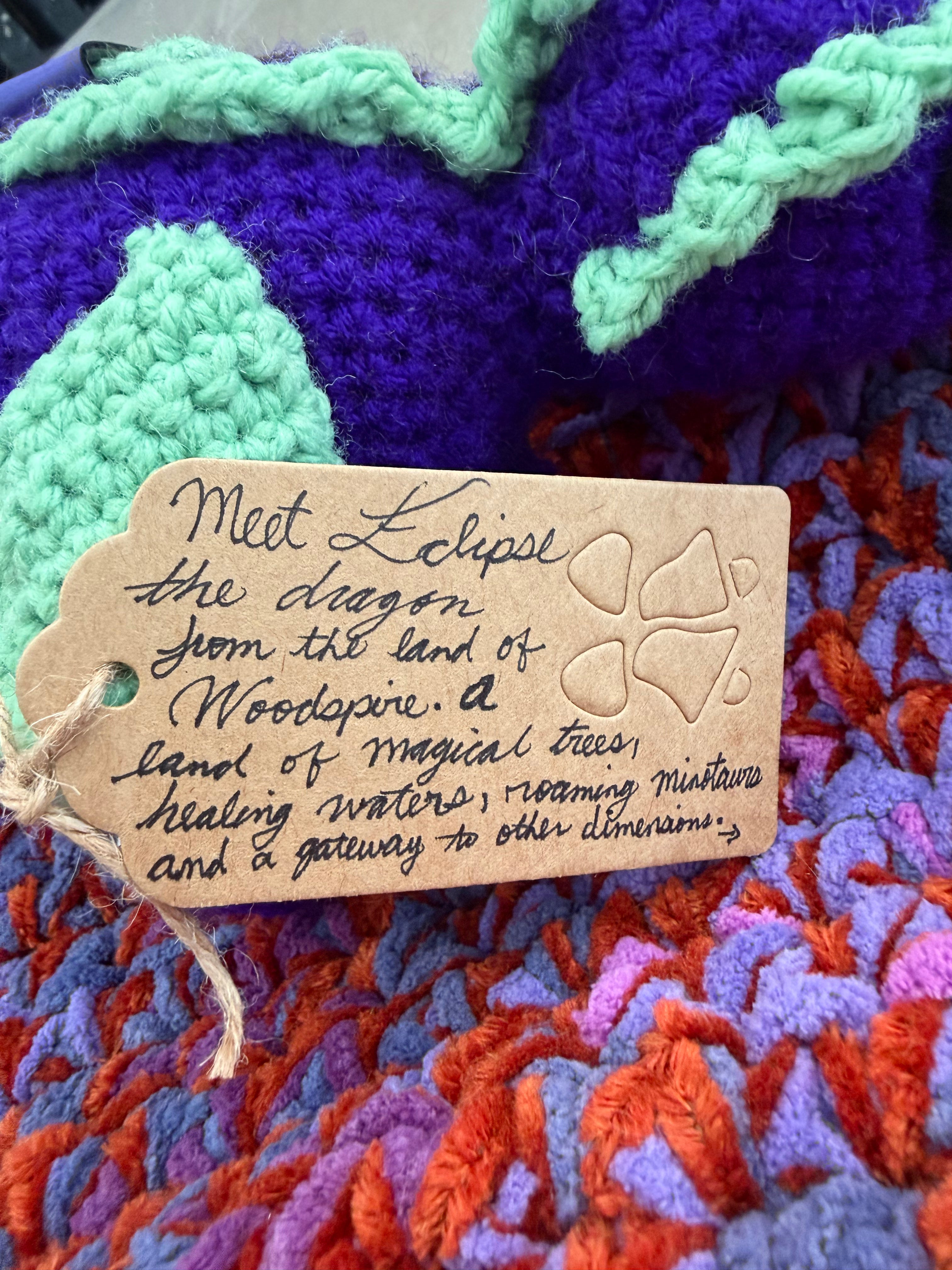 Fantasy Mystery Basket - Handmade my Elizabeth in Knots