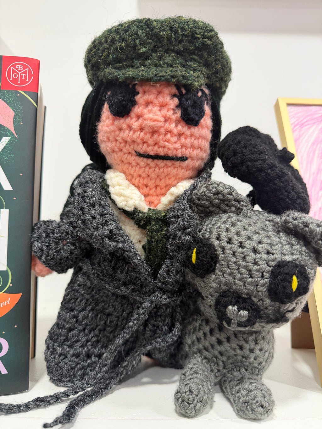 Rainy the Book Witch - Made by Elizabeth in Knot
