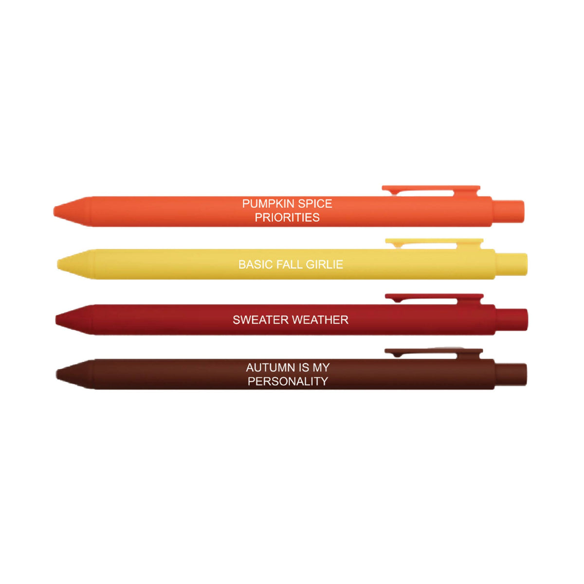 Autumn Pen Set | Fall Stationery Gift for Shops